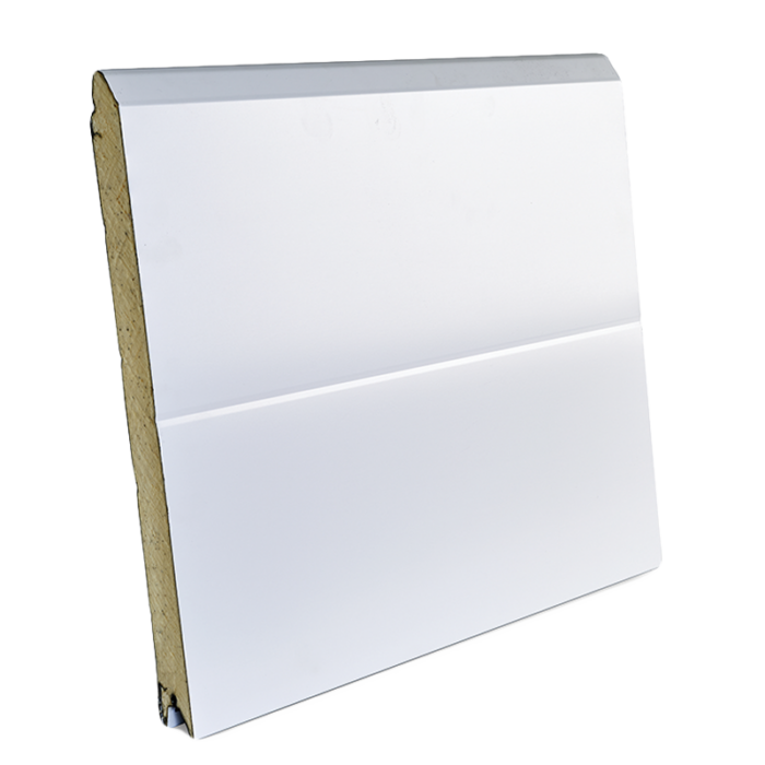 Panneau MonoRainuré Lisse Blanc