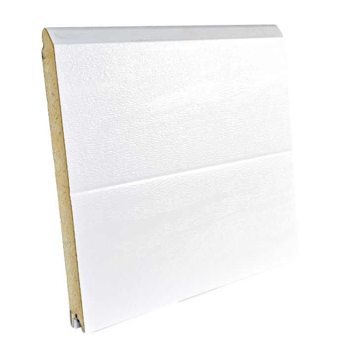 Panneau MonoRainuré WoodGrain Blanc
