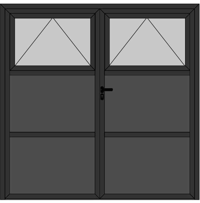 Porte Soufflet 2 Vantaux 2.5