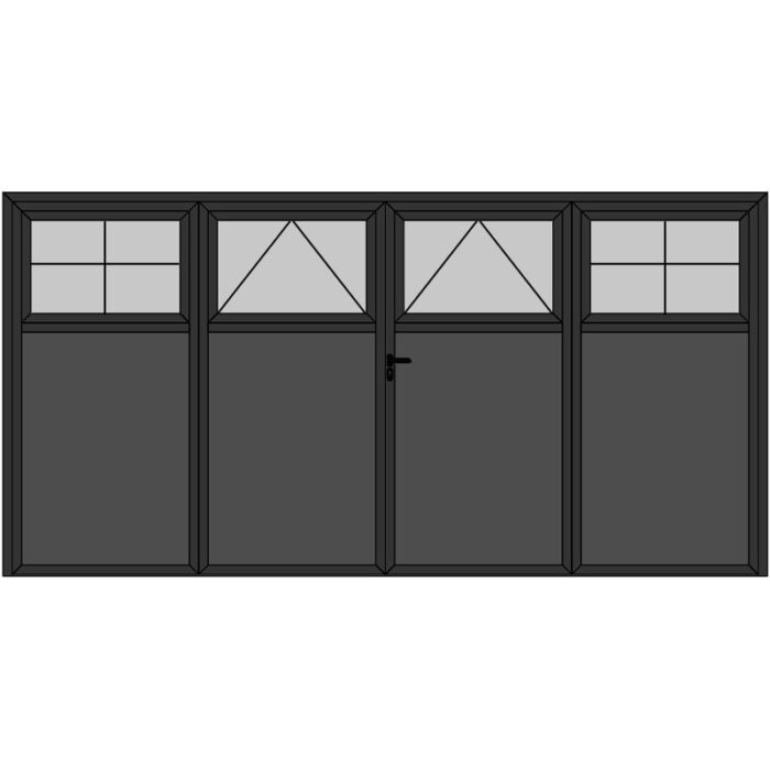 Porte Soufflet 4 Vantaux 4.2