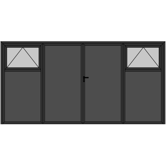 Porte Soufflet 4 Vantaux 4.5