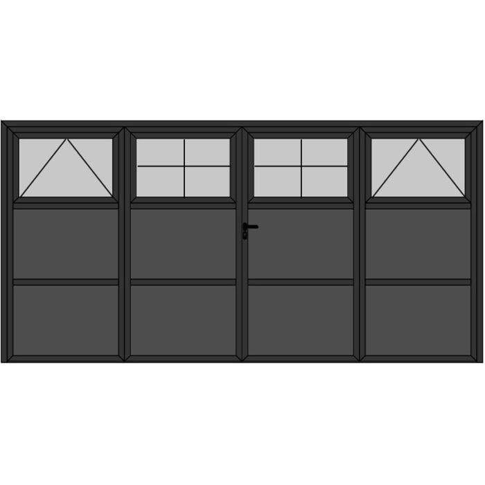 Porte Soufflet 4 Vantaux 4.8