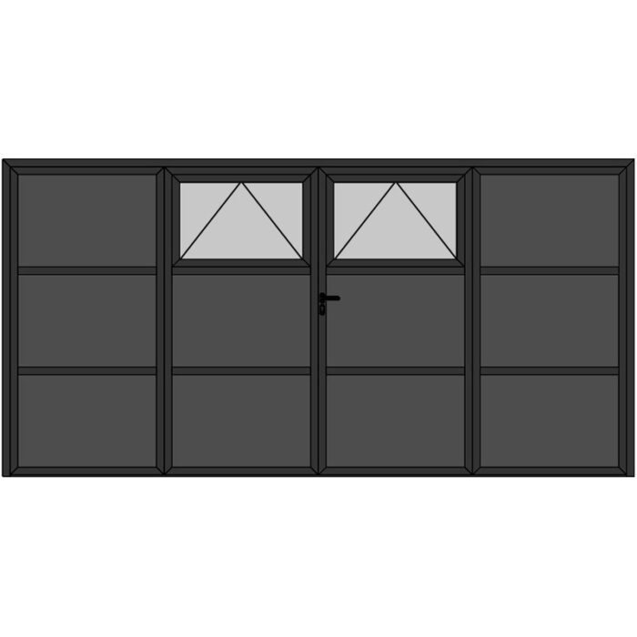 Porte Soufflet 4 Vantaux 4.9