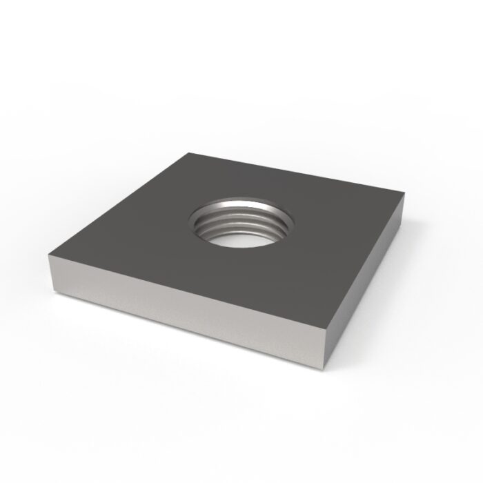 Ecrou carré INOX 304L - M8 - 20x20 ép 3