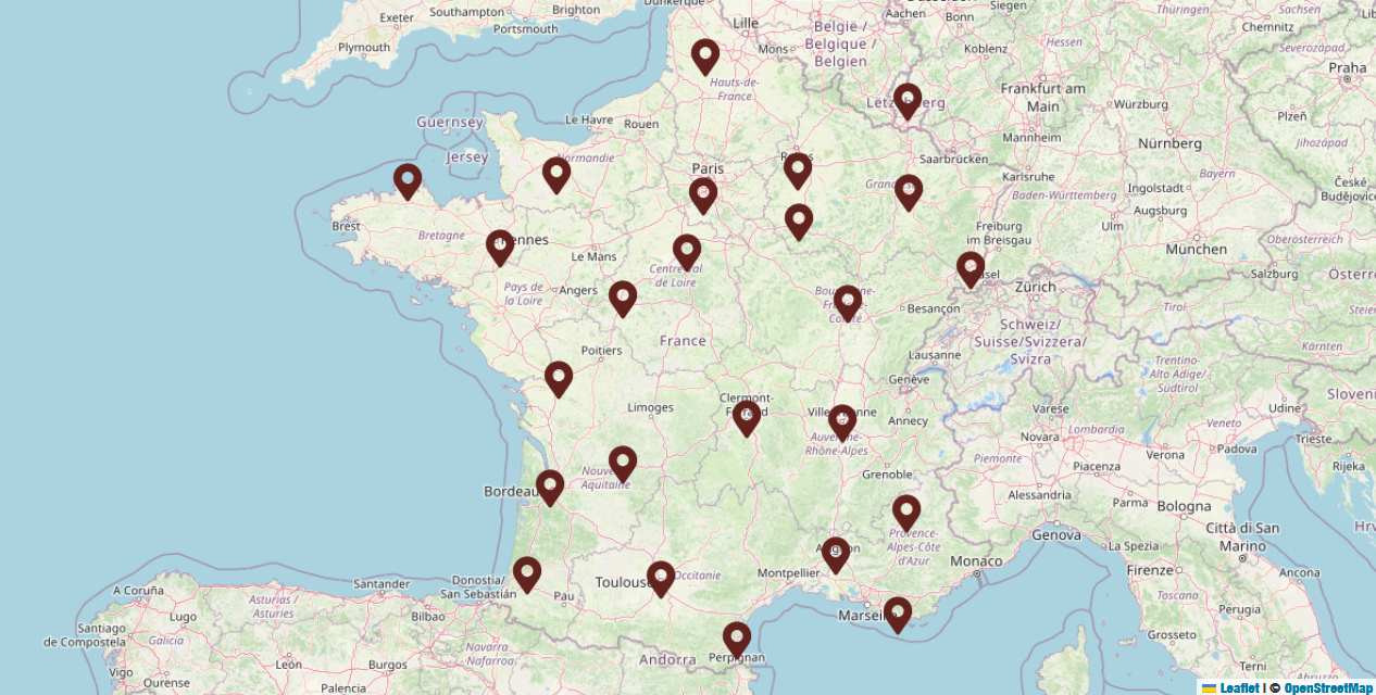map revendeur aludoor